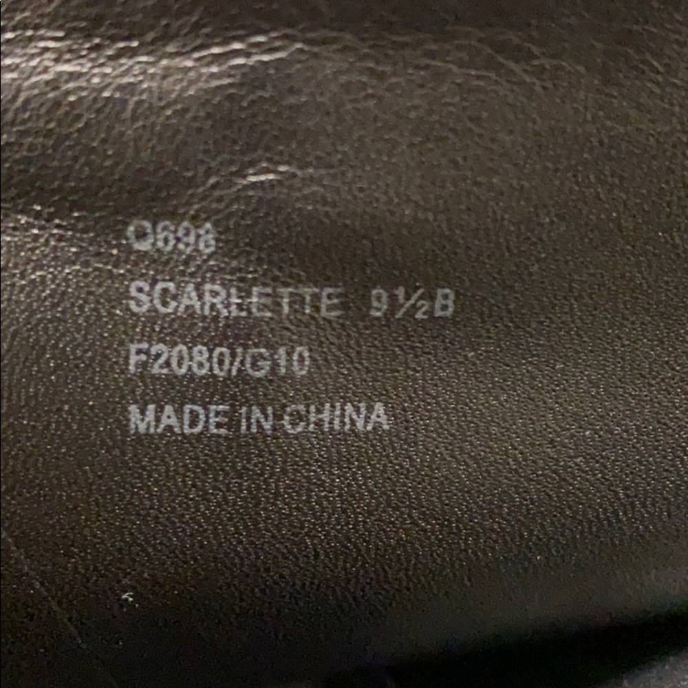 Coach Gorgeous Buttery Leather Tall Zip Up Boots - Picture 5 of 8